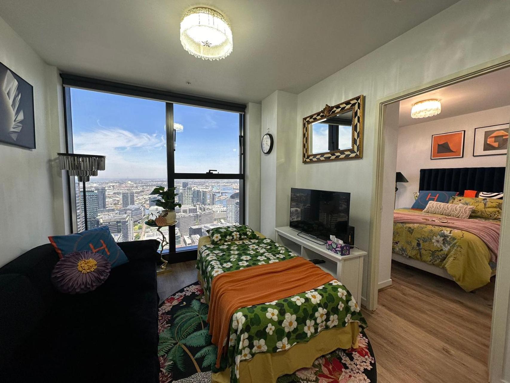 Great View Cbd Single Bedroom Near Southern Cross Apartment Melbourne